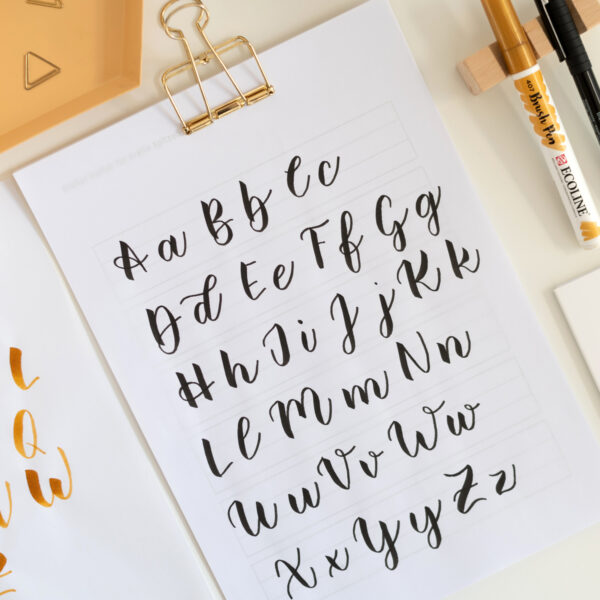Brush Lettering Workshop | Ocker DIY-Studio