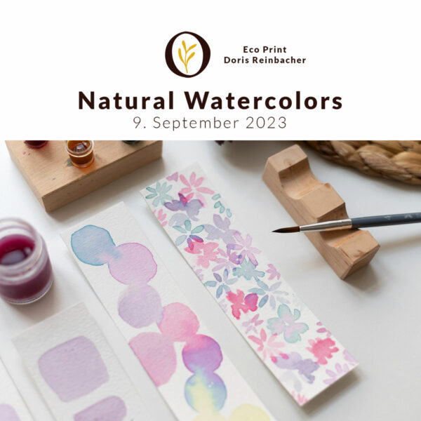 DIY-Workshop: Natural Watercolors | Ocker Studio