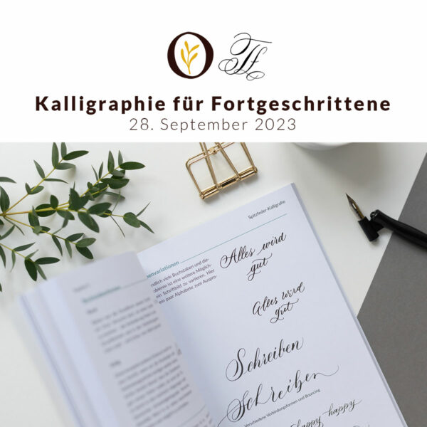 Kalligraphie für Fortgeschrittene in Wien | Ocker Studio