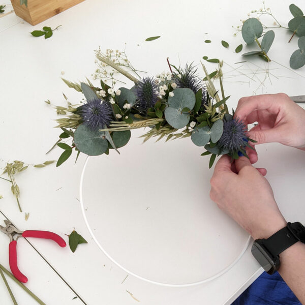 Trockenblumen-Kranz DIY-Workshop | Ocker Studio