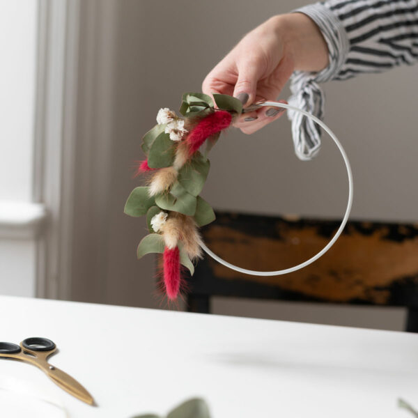 Trockenblumen-Kranz binden | Workshop im Ocker Studio