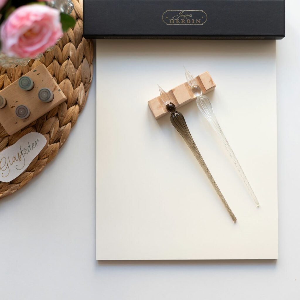 Glasschreibfeder: Kalligraphie-Werkzeug | Ocker Studio