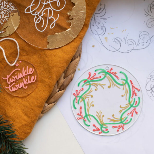 Weihnachtsschnörkel: DIY-Workshop im Ocker Studio
