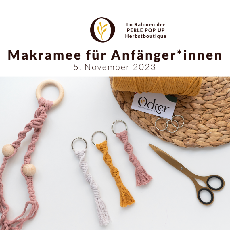 Makramee Workshop Wien | Ocker Studio
