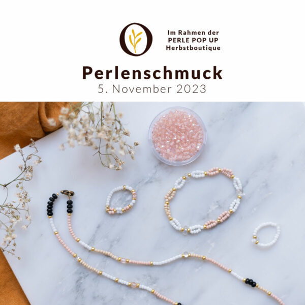 Perlenschmuck DIY-Workshop Wien | Ocker Studio