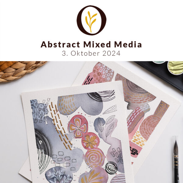 Abstract Mixed Media Art | Ocker Studio