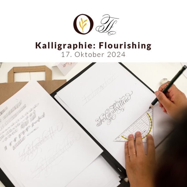 Kalligraphie: Flourishing-Kurs Wien | Ocker Studio