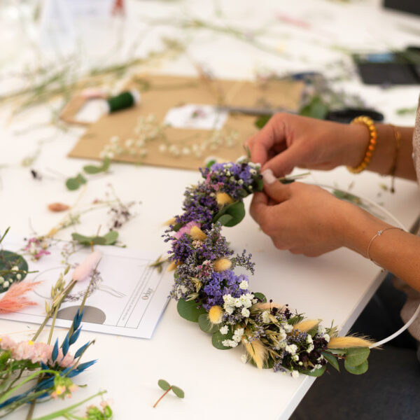 Türkranz mit Trockenblumen Workshop | Ocker Studio