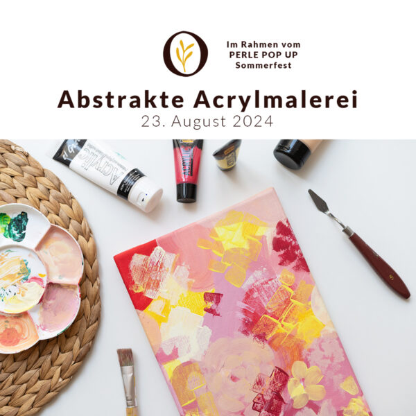 Abstrakte Acrylmalerei: DIY-Workshop | Ocker Studio