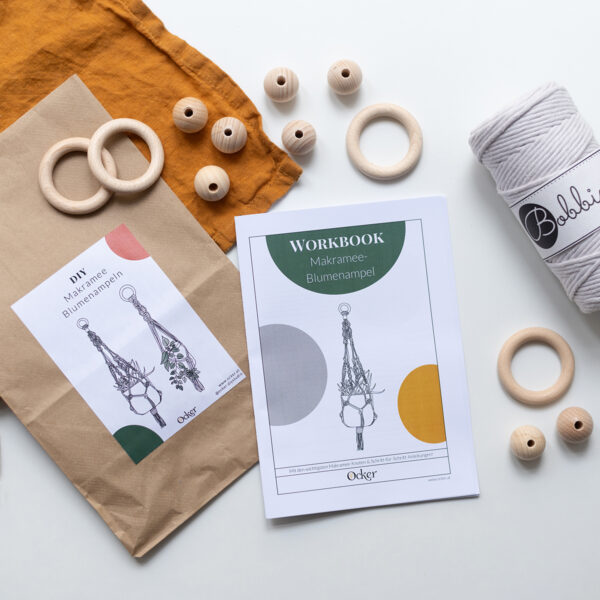 DIY-Kit: Makramee-Blumenampel knüpfen Wien | Ocker Shop