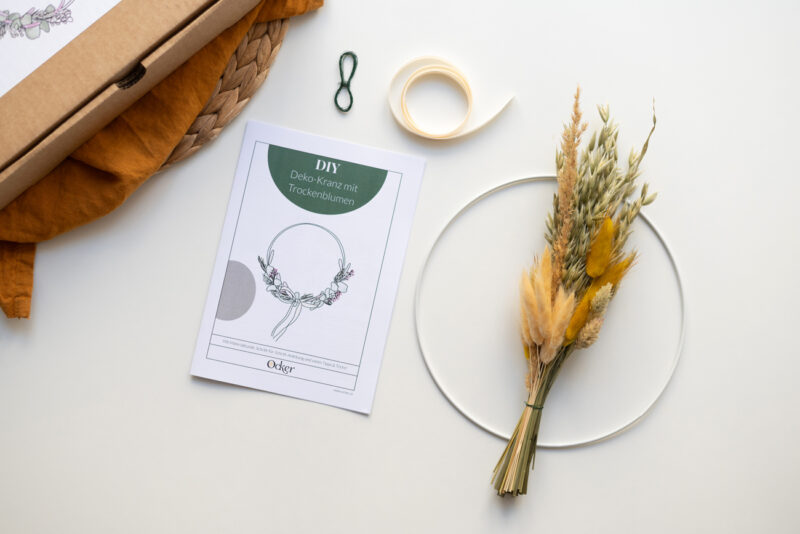 DIY-Kit: Trockenblumenkranz Herbst | Ocker Studio