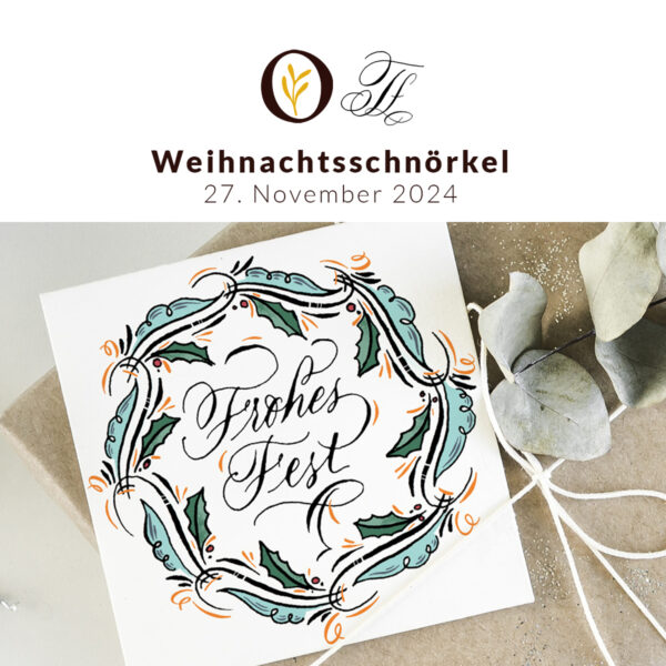 Weihnachts-Workshop mit Tintenfuchs | Ocker Studio