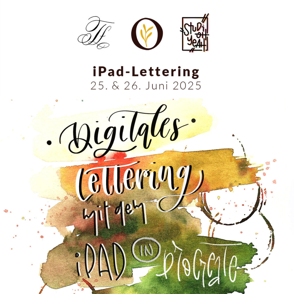 ipad-Lettering lernen in Wien | Ocker Studio