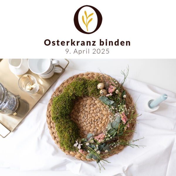 Oster-Workshop: Blumenkranz binden | Ocker Studio