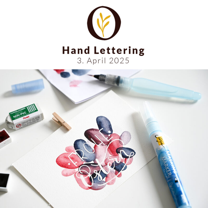 Hand Lettering Workshop Wien | Ocker Studio