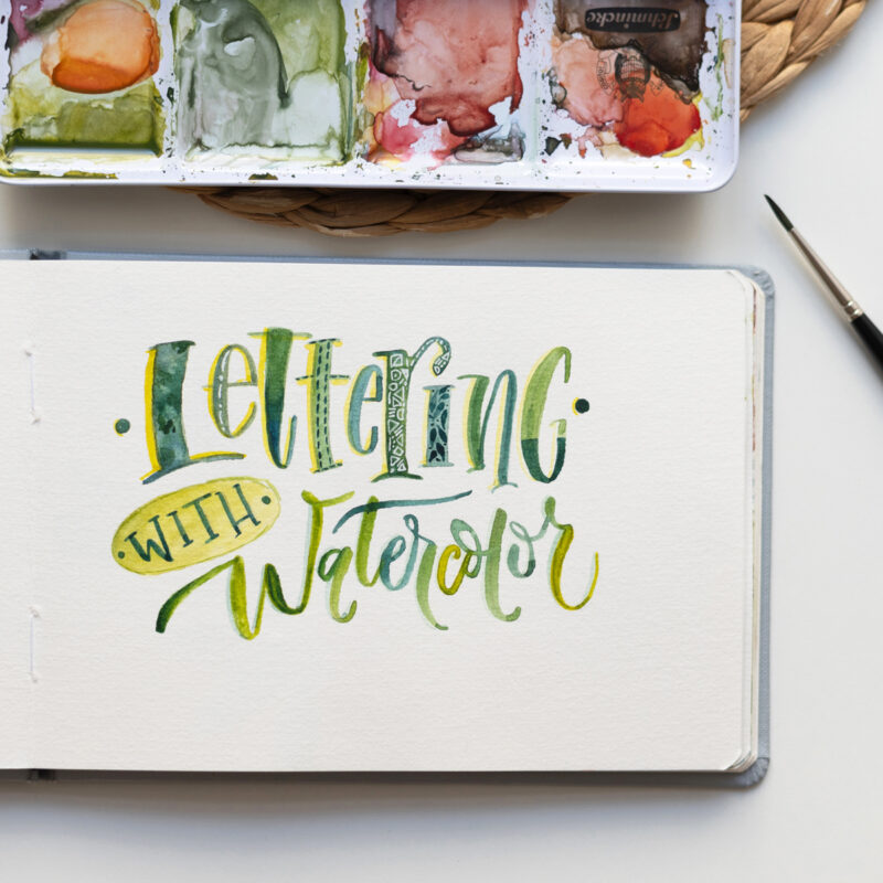 Workshop: Watercolor Lettering für Anfänger*innen | 22. Mai 2025 – Bild 7