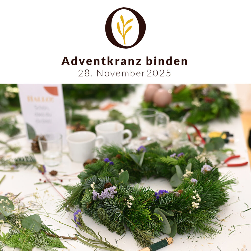 Adventkranz-Workshop Wien | Ocker Studio