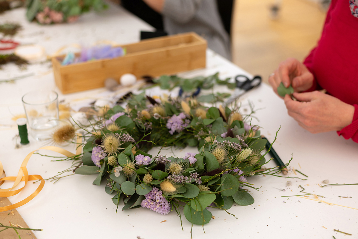 Blumenkranz-Workshop Wien | Ocker Studio