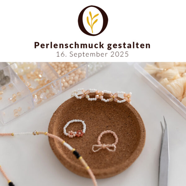 DIY-Workshop: Perlenschmuck gestalten | Ocker Studio