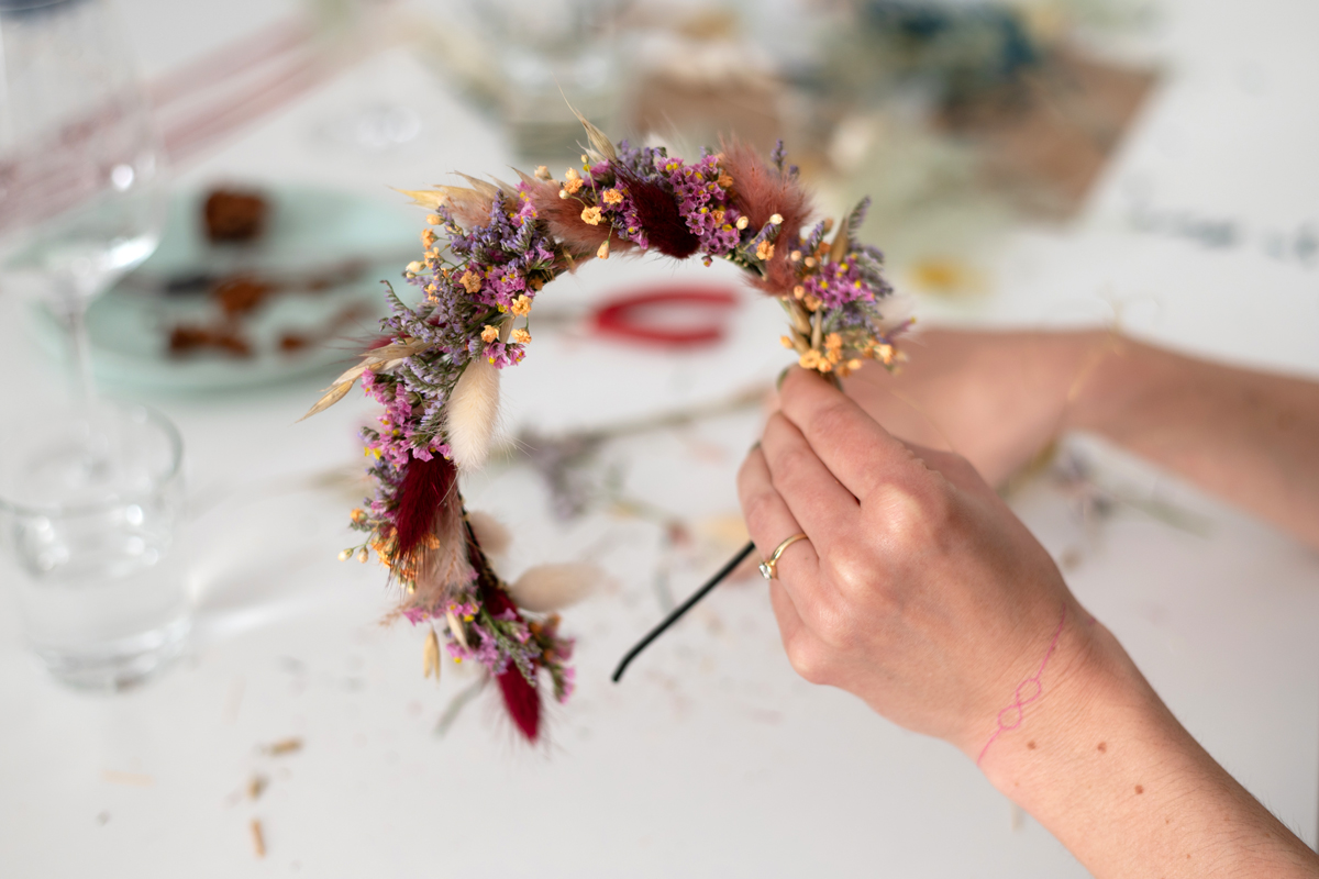 Herbst-Workshop: Blumenkranz bzw. Türkranz binden | 16. Oktober 2025 – Bild 4