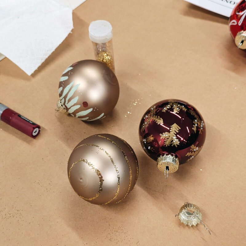 Weihnachtskugel-DIY-Workshop Wien | Ocker Studio