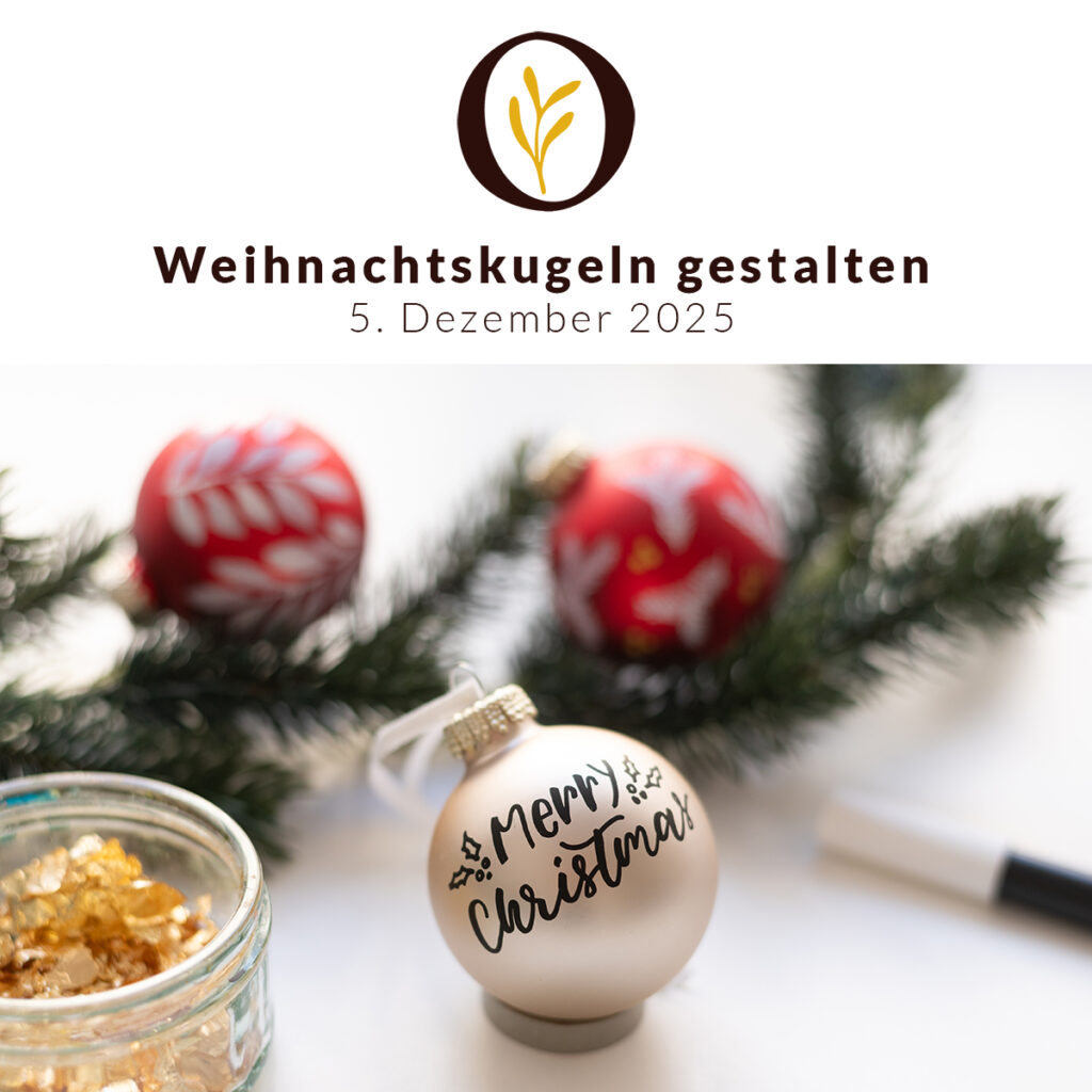 Weihnachtsschmuck DIY-Workshop | Ocker Studio