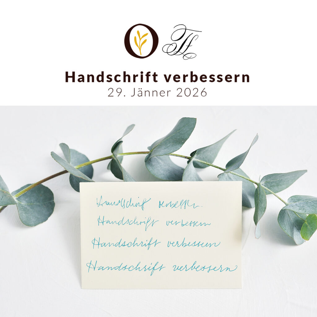 Workshop: Handschrift verbessern | Ocker Studio