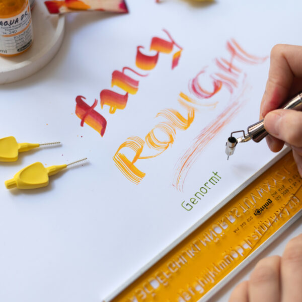 Experimentelle Kalligraphie Workshop Wien | Tintenfuchs x Ocker Studio