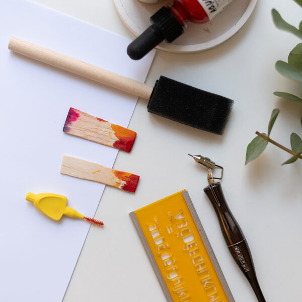 Experimentelle Kalligraphie lernen Wien | Tintenfuchs x Ocker Studio