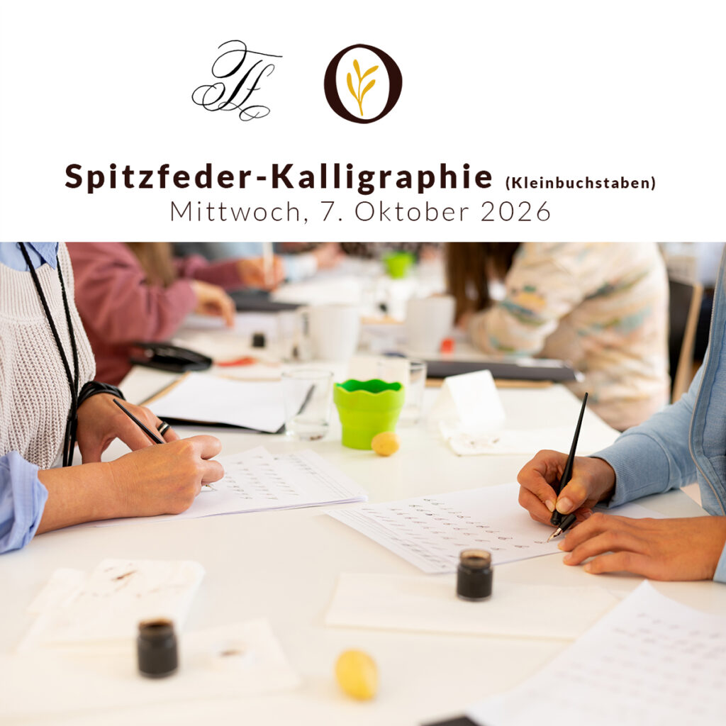 Spitzfeder-Kurs für Anfänger Wien | Ocker Studio