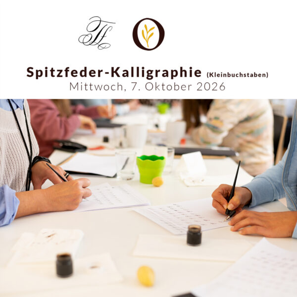 Spitzfeder-Kurs für Anfänger Wien | Ocker Studio