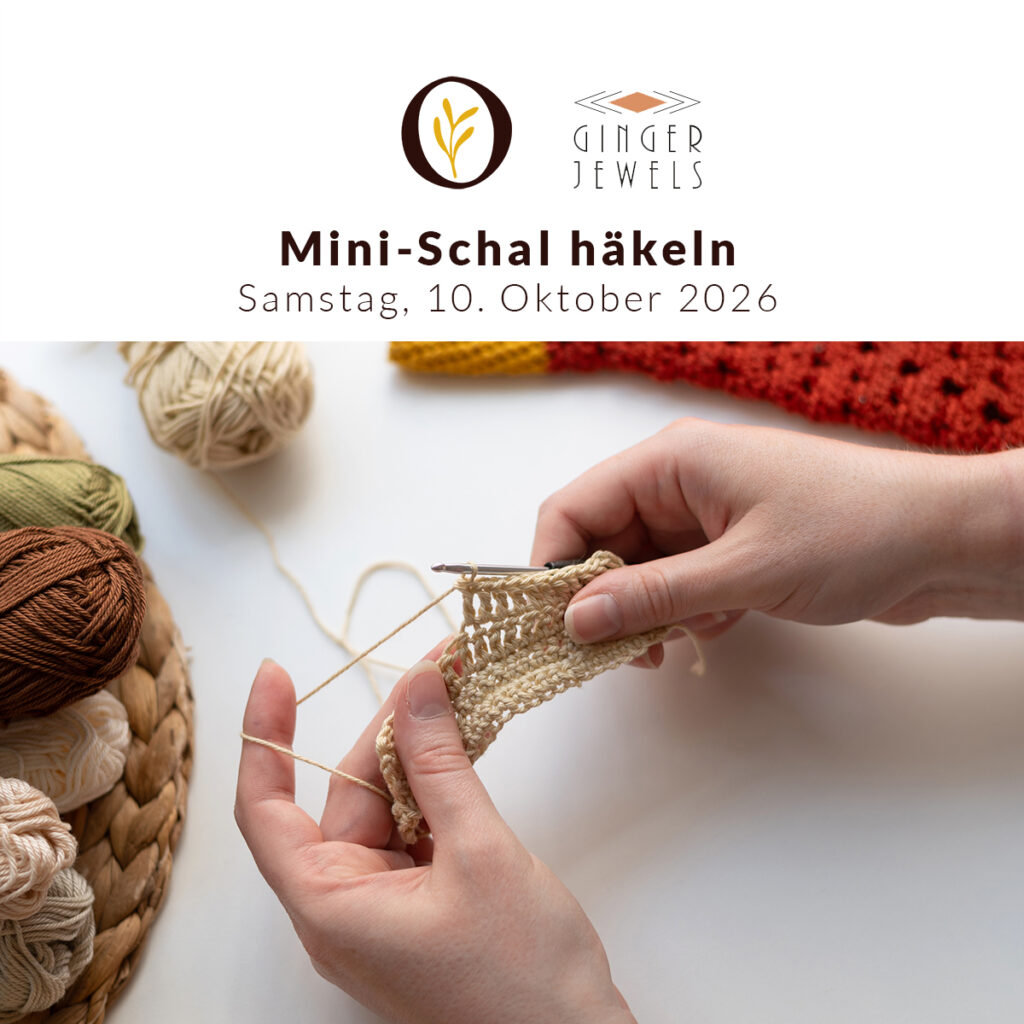 Häkelworkshop Wien: Schal häkeln | Ocker Studio