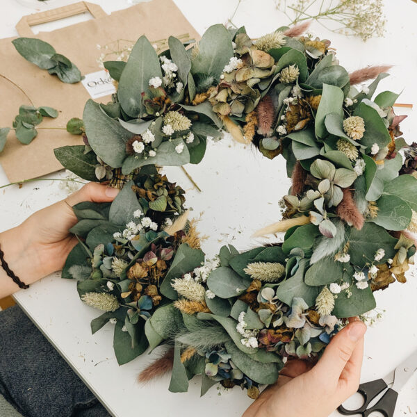 Herbst-Kranz binden | Ocker Studio