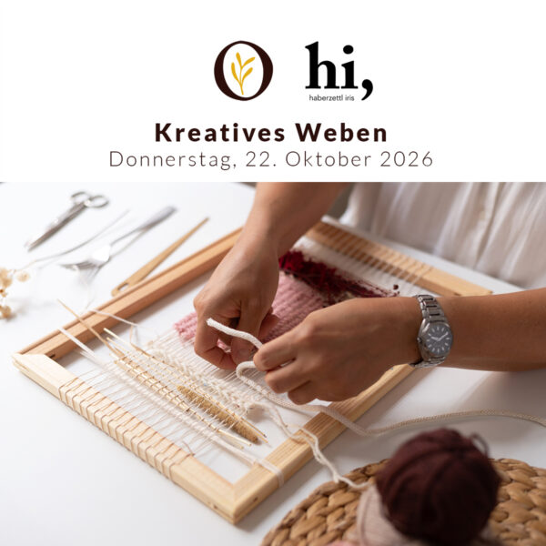 Kreatives Weben lernen | Iris Haberzettl x Ocker Studio