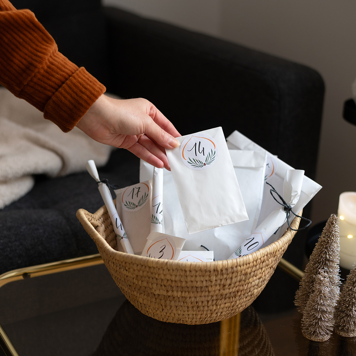 DIY Adventkalender für Kreative | Ocker Studio